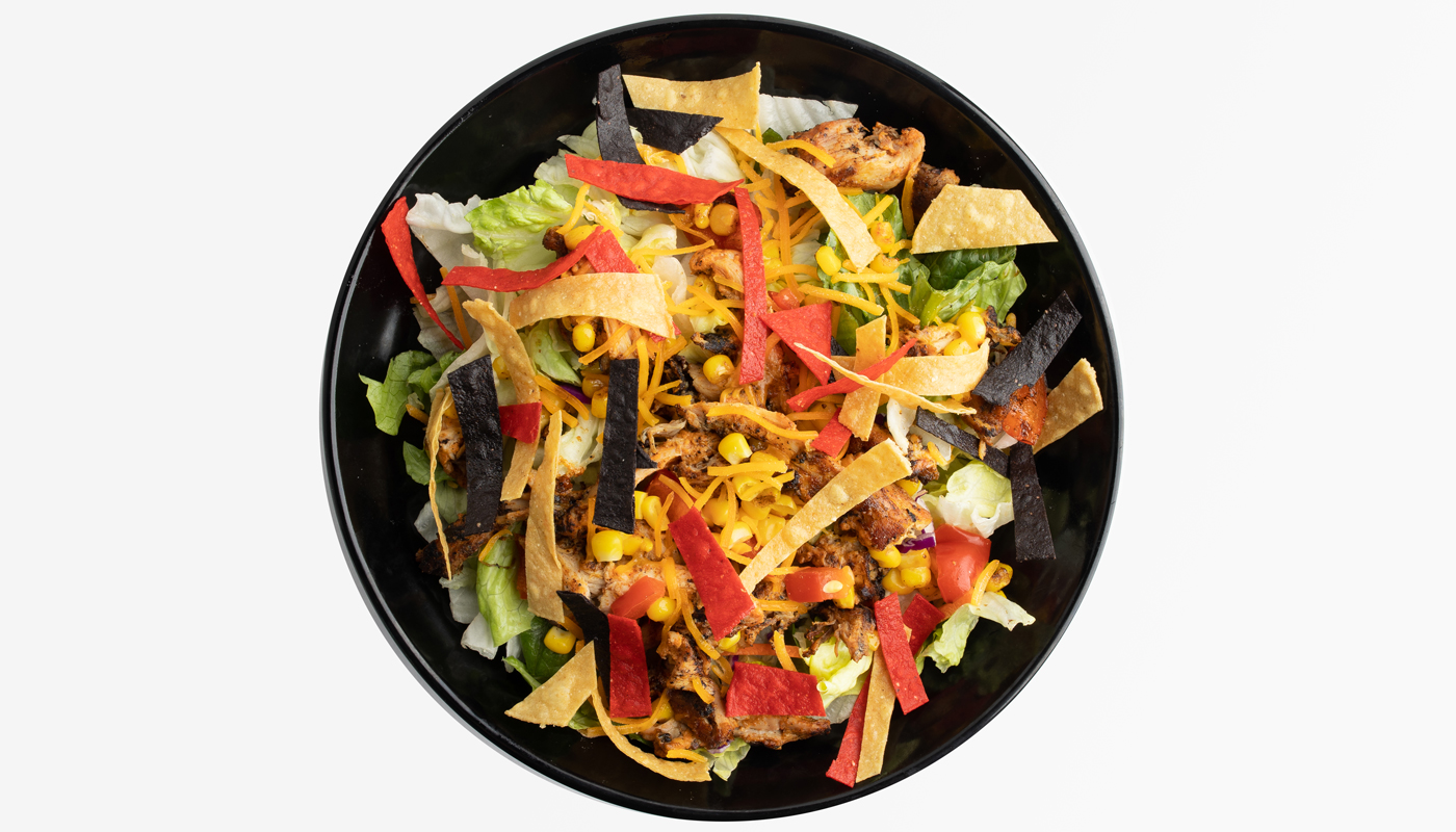 Order Chicken Fajita Salad food online from Sickies Garage Burgers store, Sioux Falls on bringmethat.com