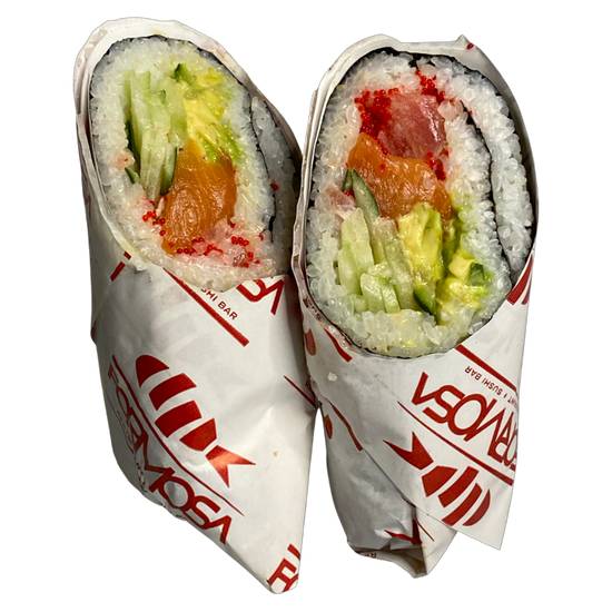 Order Under The Sea Sushi Burrito food online from Formosa store, IOWA CITY on bringmethat.com
