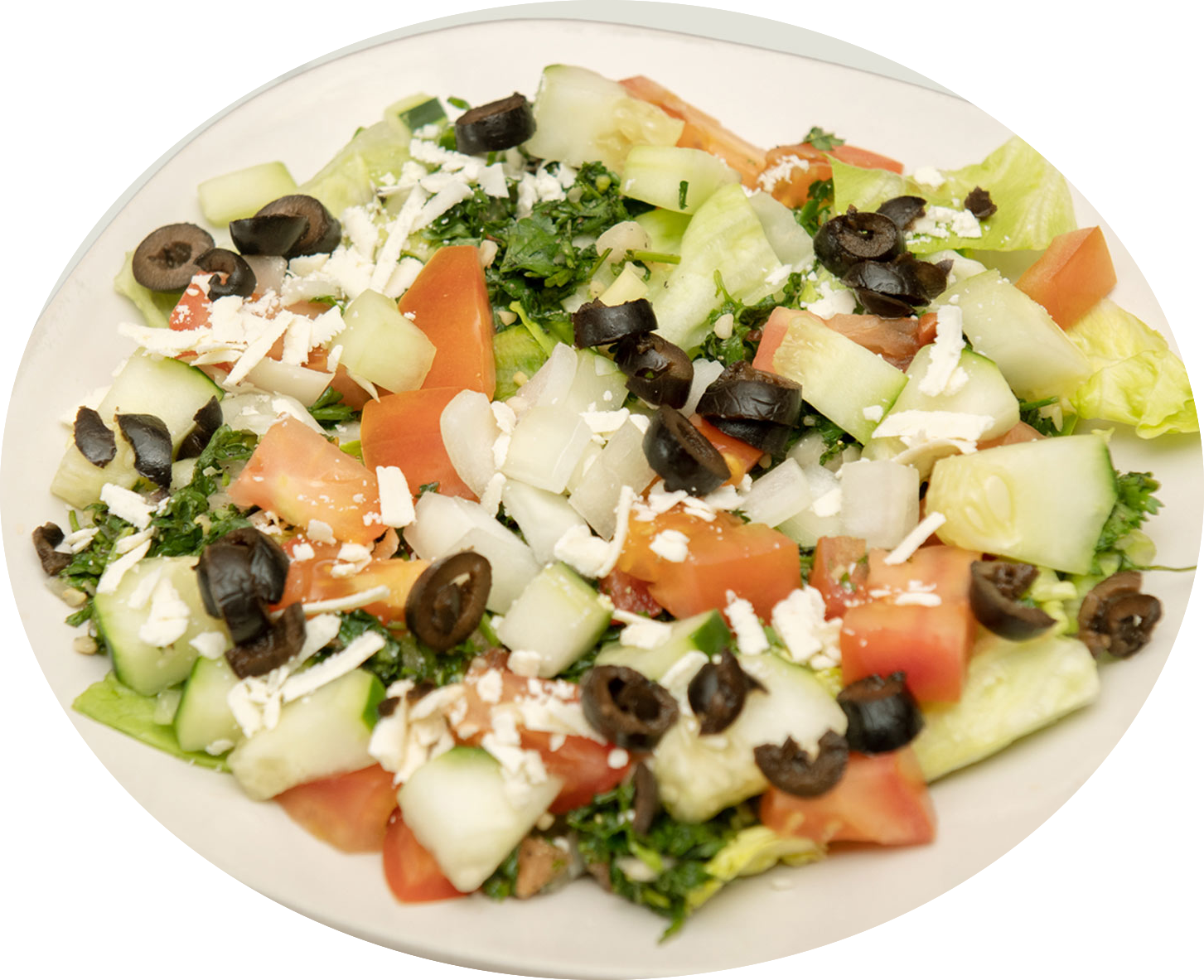 Order Greek Salad food online from Maros Gyro store, Smyrna on bringmethat.com
