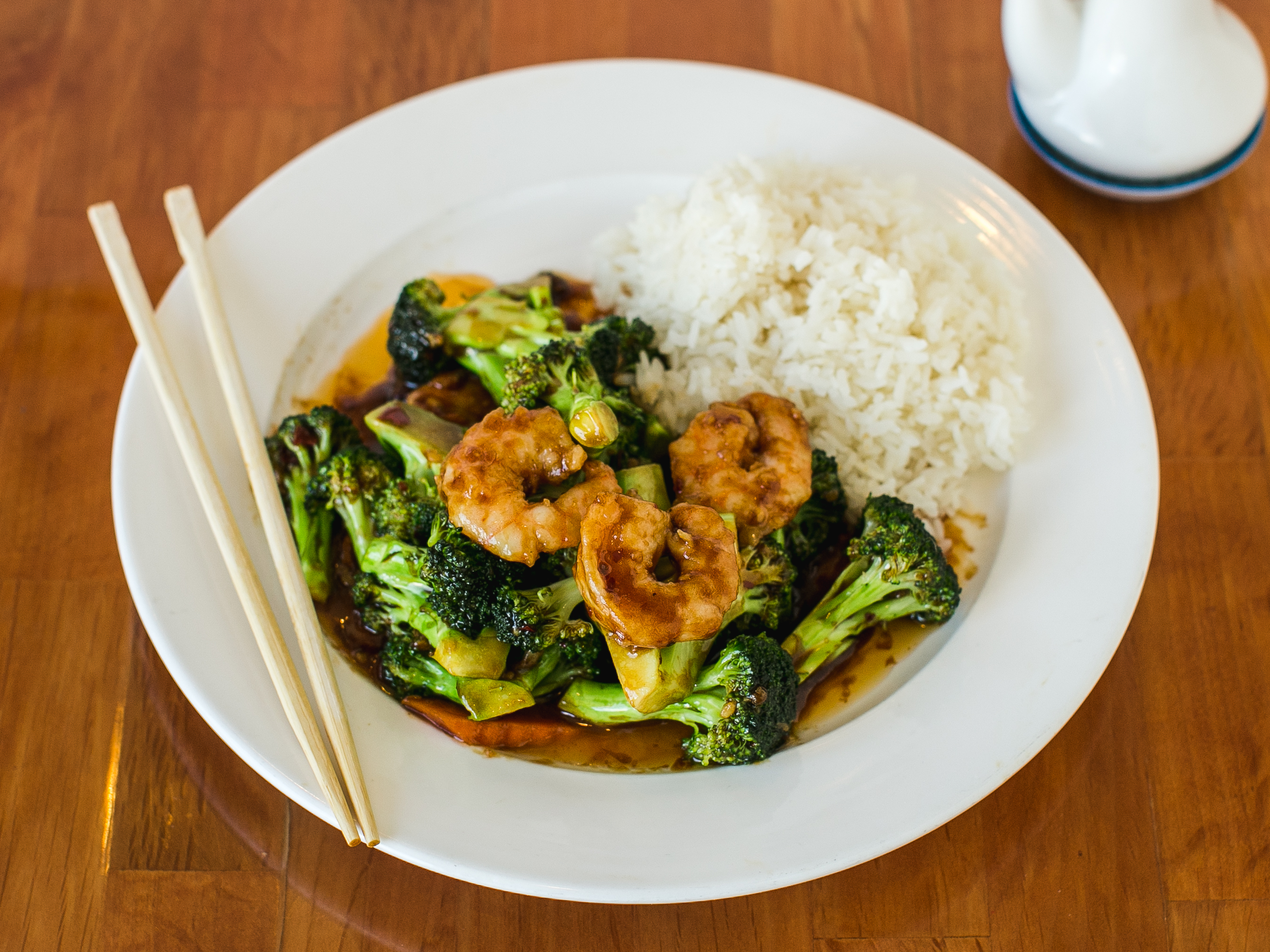 Order Shrimp with Broccoli food online from Hewa Japanese Restaurant, Stratford Center store, Stratford on bringmethat.com