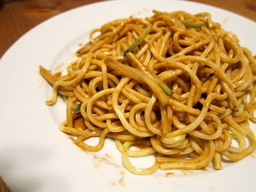 Order 5. Cold Noodles with Sesame Sauce food online from Panda Chinese Restaurant store, New York on bringmethat.com