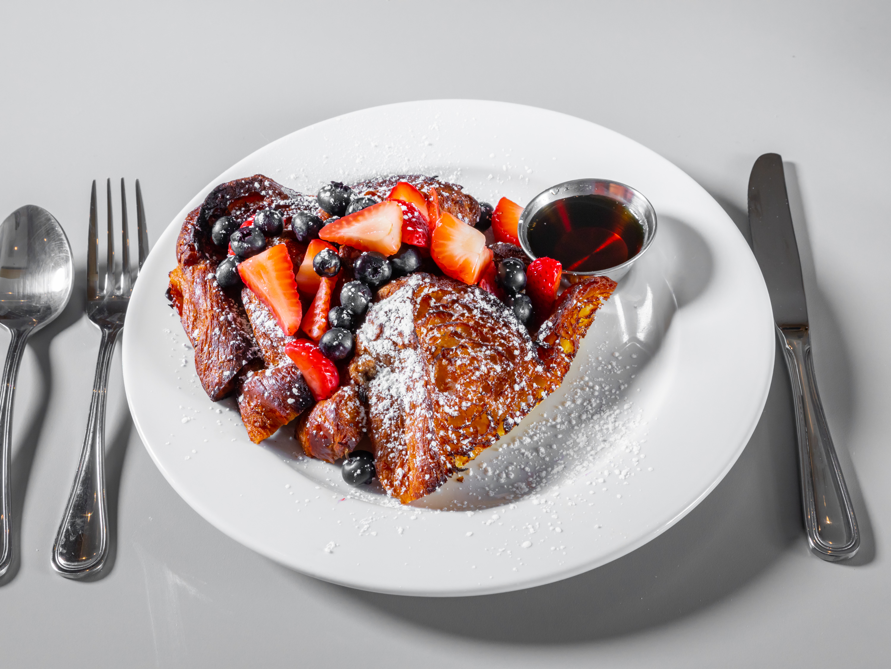 Order Croissant French Toast food online from La Boulangerie San Francisco store, Irvine on bringmethat.com