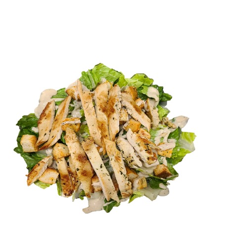 Order Griiled Chicken Caesar Salad food online from Queens Blvd Pizzeria Inc. store, Elmhurst on bringmethat.com