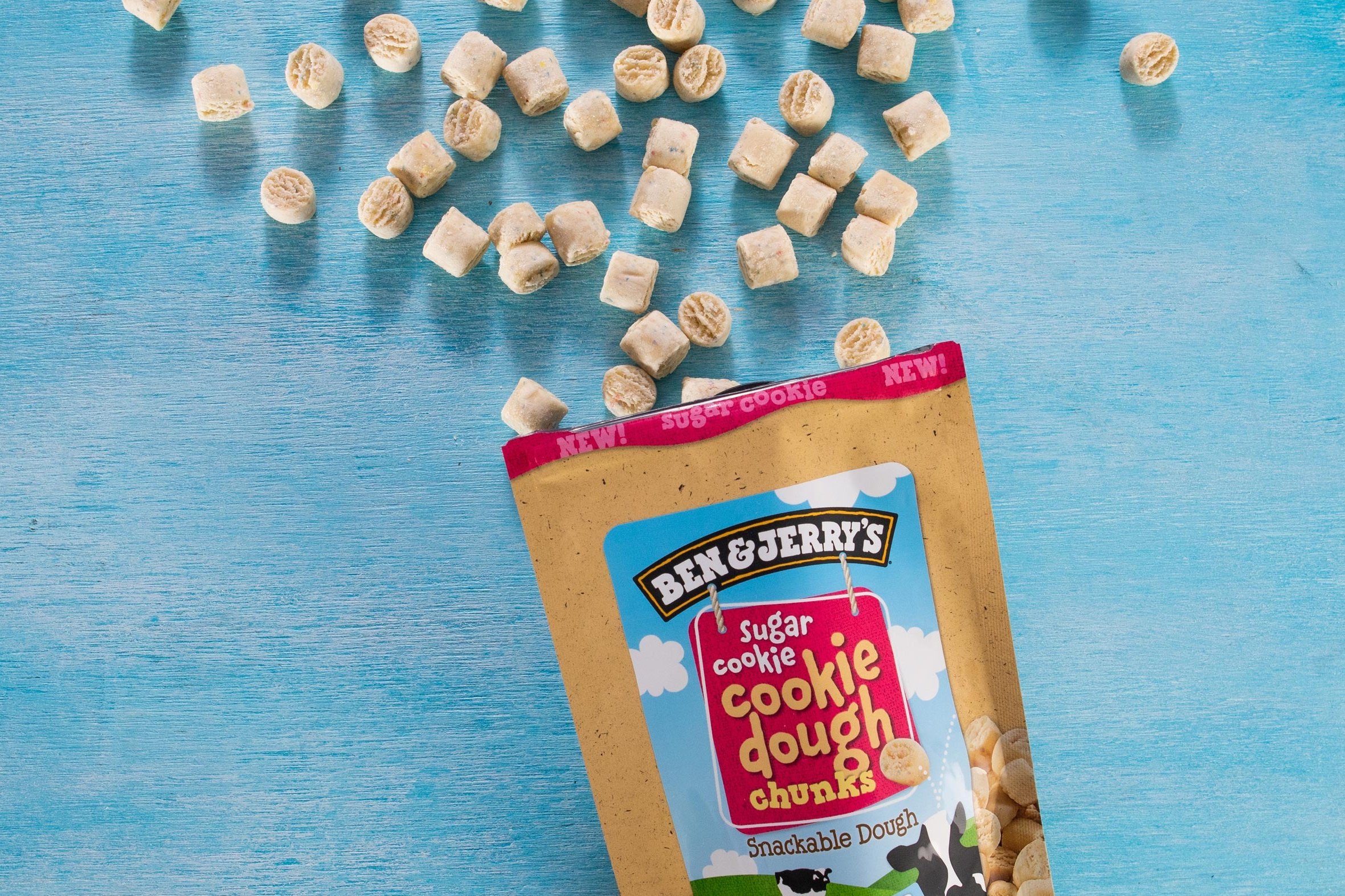 Order Sugar Cookie Dough Chunks food online from Ben & Jerry's store, Plano on bringmethat.com