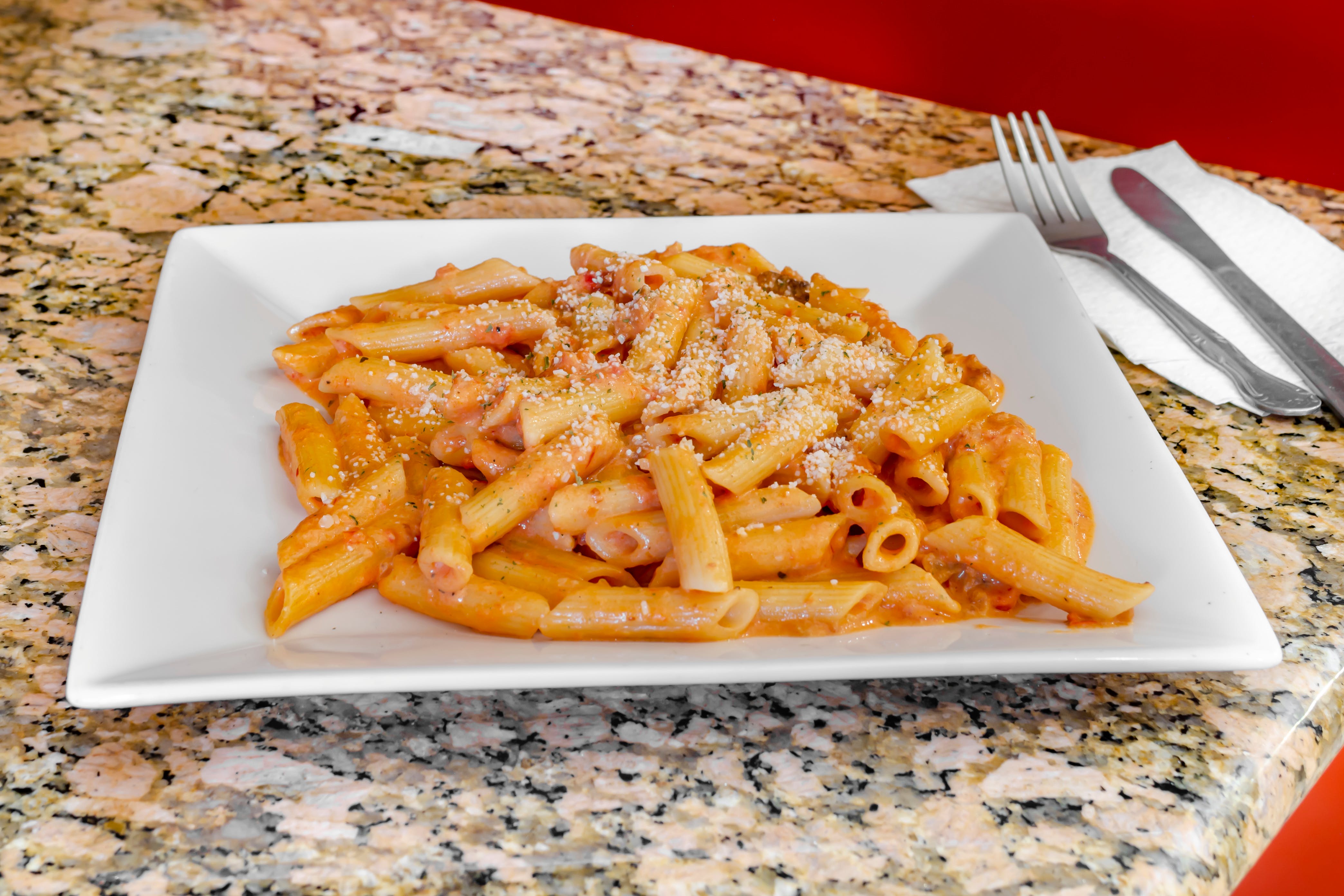 Order Penne & Sauce - Pasta food online from Camila's Pizzeria store, Bensalem on bringmethat.com
