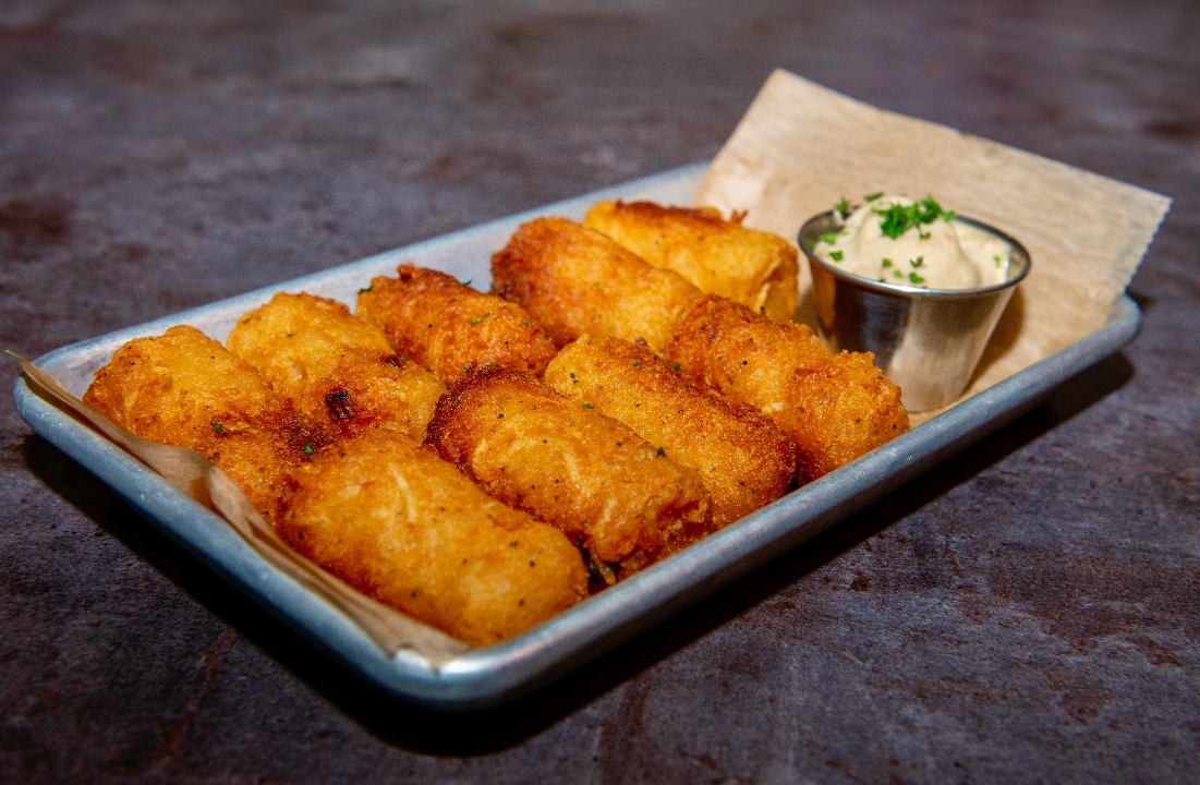 Order HOUSE MADE TOTS food online from Pat And Gracie Kitchen X Tavern store, Columbus on bringmethat.com