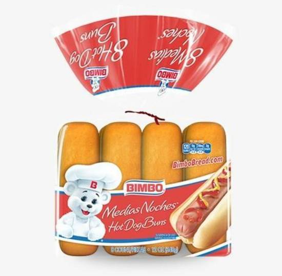 Order Bimbo Hotdog Buns food online from IV Deli Mart store, Goleta on bringmethat.com