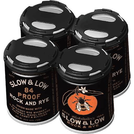 Order Hochstadter's Slow & Low Rock and Rye RTD (4PK 100 ML) 125744 food online from Bevmo! store, BURLINGAME on bringmethat.com