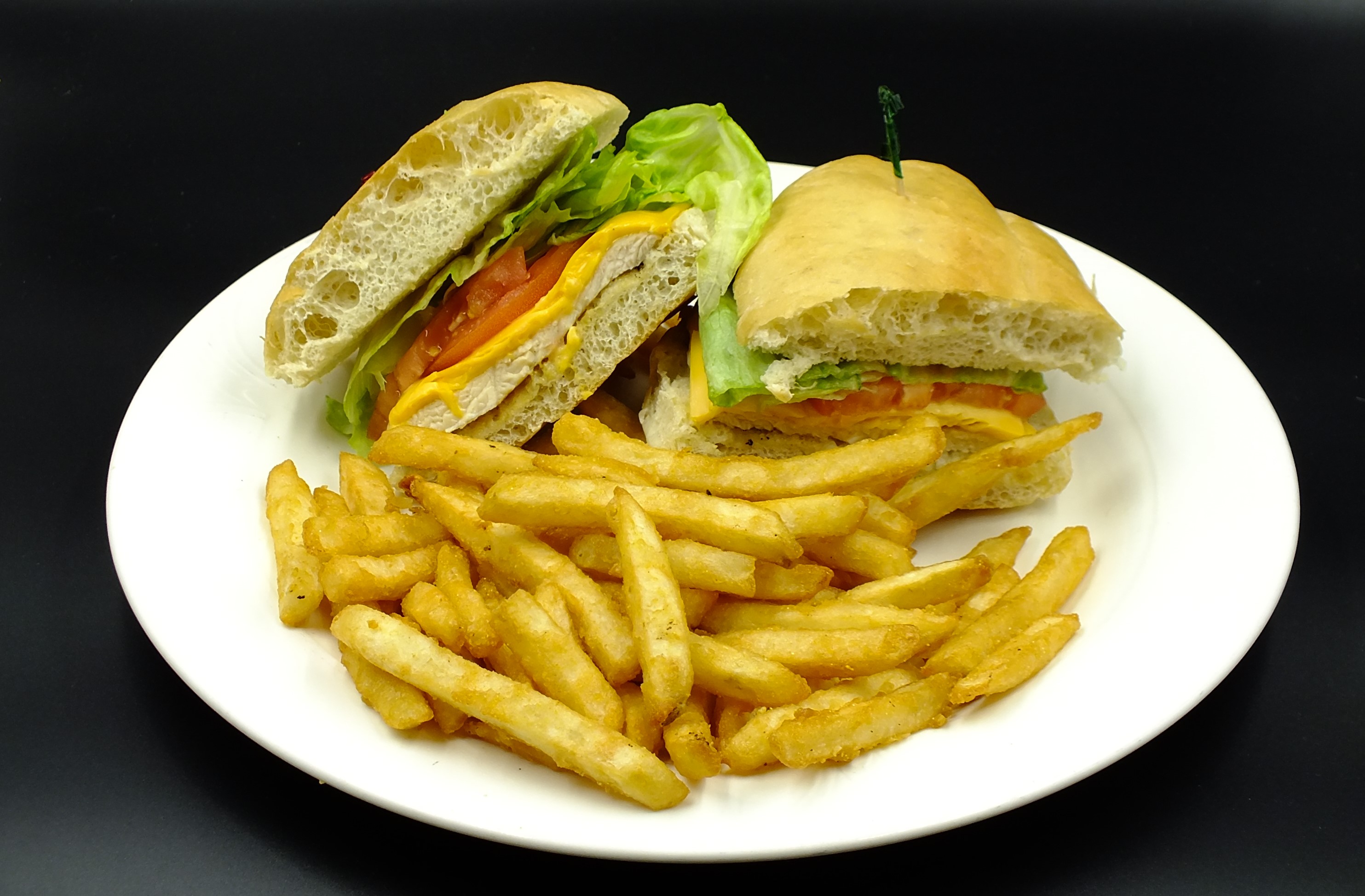 Order Bacon Avocado Chicken Sandwich food online from La Cabana Bakeshop & Restaurant store, Trenton on bringmethat.com