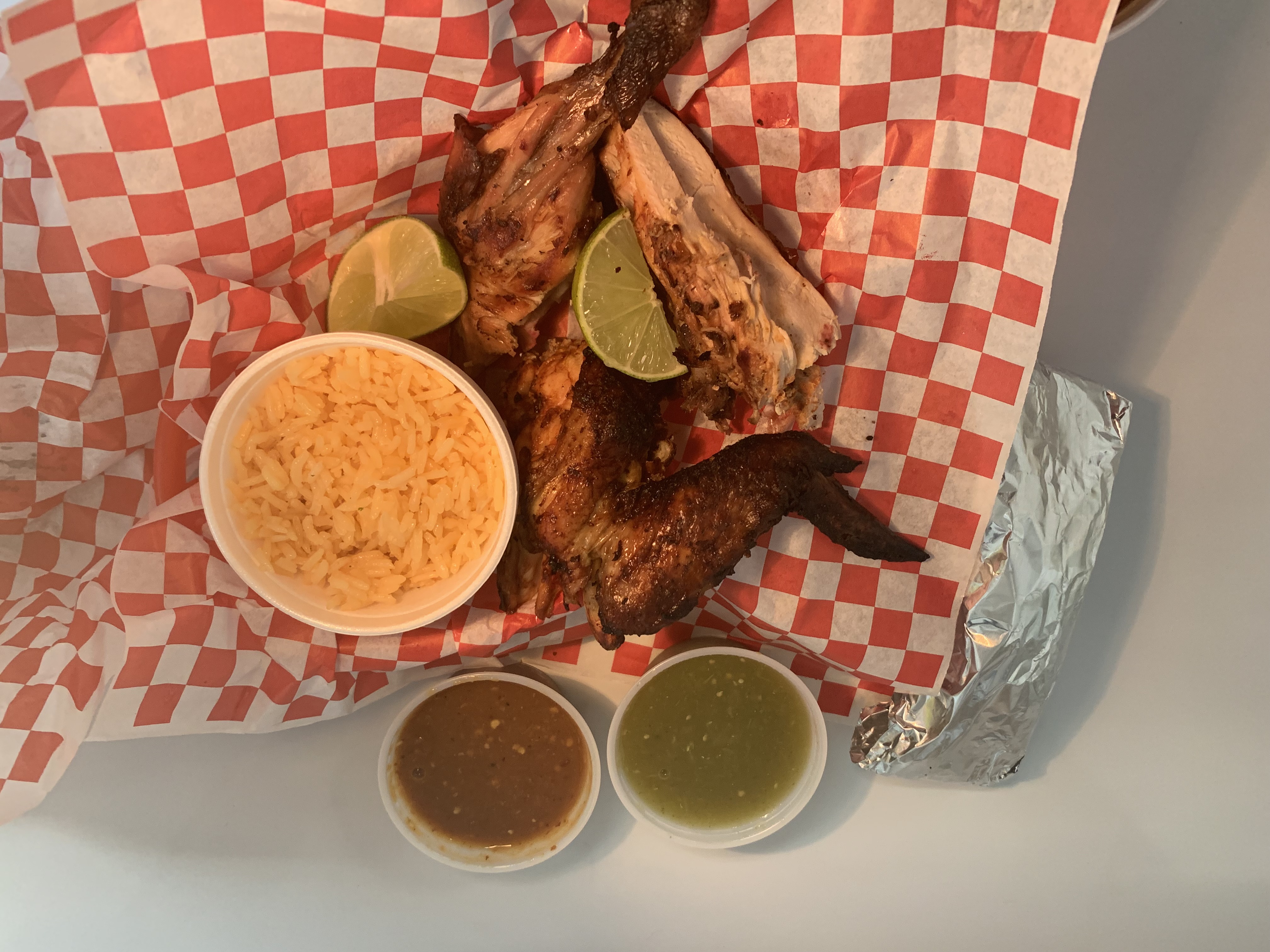 Order Combo #2 food online from El Senor Pollo Mexican Grill store, Middleton on bringmethat.com
