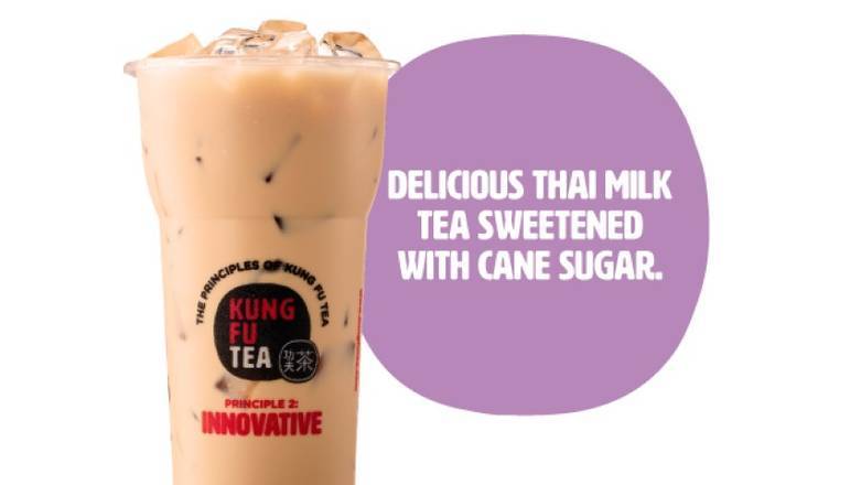 Order Thai Hot Milk Tea food online from Kung Fu Tea store, Hicksville on bringmethat.com