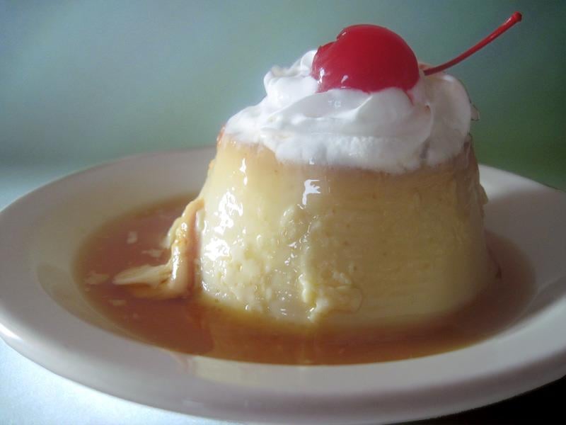 Order Flan food online from Chapala Mexican Kitchen store, Oklahoma City on bringmethat.com