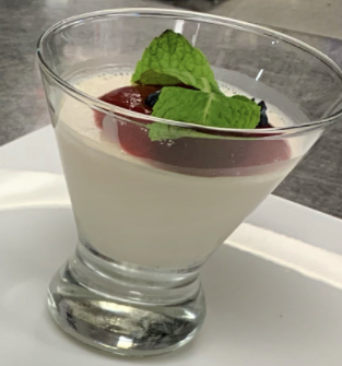 Order Panna Cotta food online from L'angeletto Restaurant store, New York on bringmethat.com