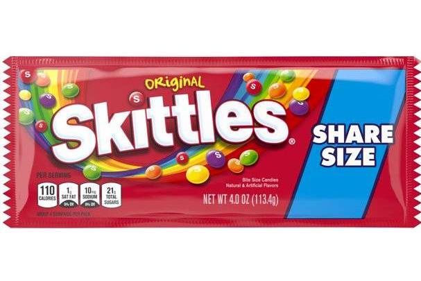 Order Skittles Original Share Size (4 oz) food online from Shell store, Gaithersburg on bringmethat.com