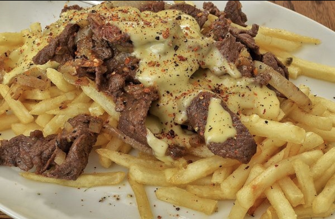 Order Cheesesteak Fantastic Fries food online from Pizza Boli's store, Alexandria on bringmethat.com