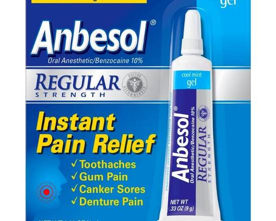 Order Anbesol Regular Strength .33 oz food online from McLean Ave Pharmacy store, Yonkers on bringmethat.com