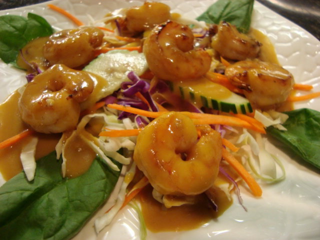 Order 2. Peanut Prawns food online from The Lemongrass Cafe store, Tumwater on bringmethat.com