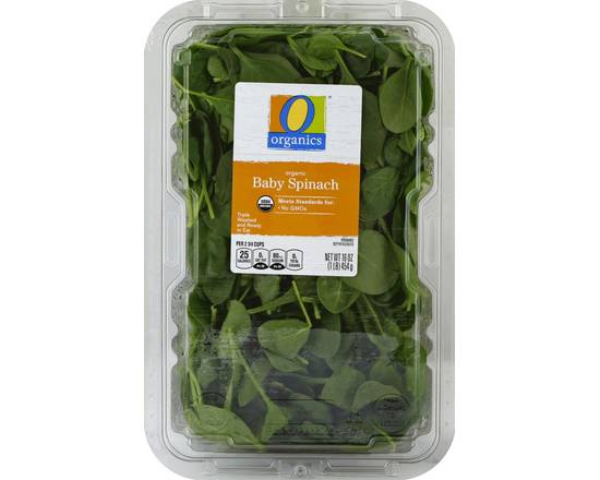Order O Organics · Organic Baby Spinach (16 oz) food online from Vons store, Fillmore on bringmethat.com