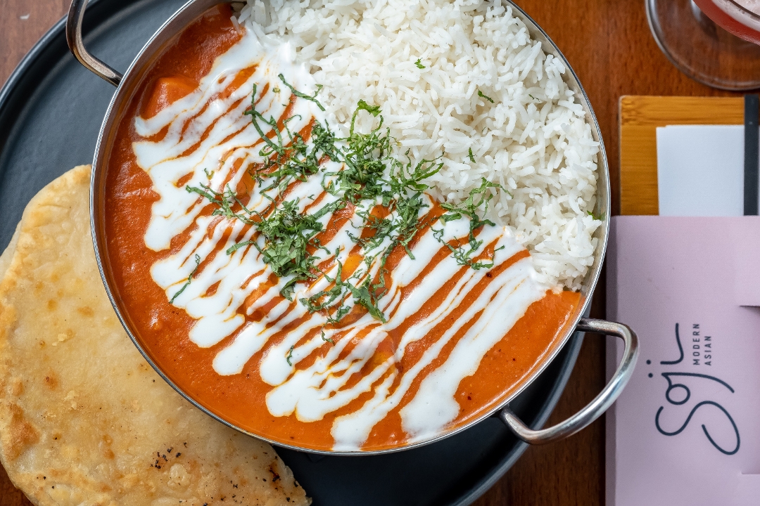 Order Butter Chicken food online from Soji store, Baton Rouge on bringmethat.com