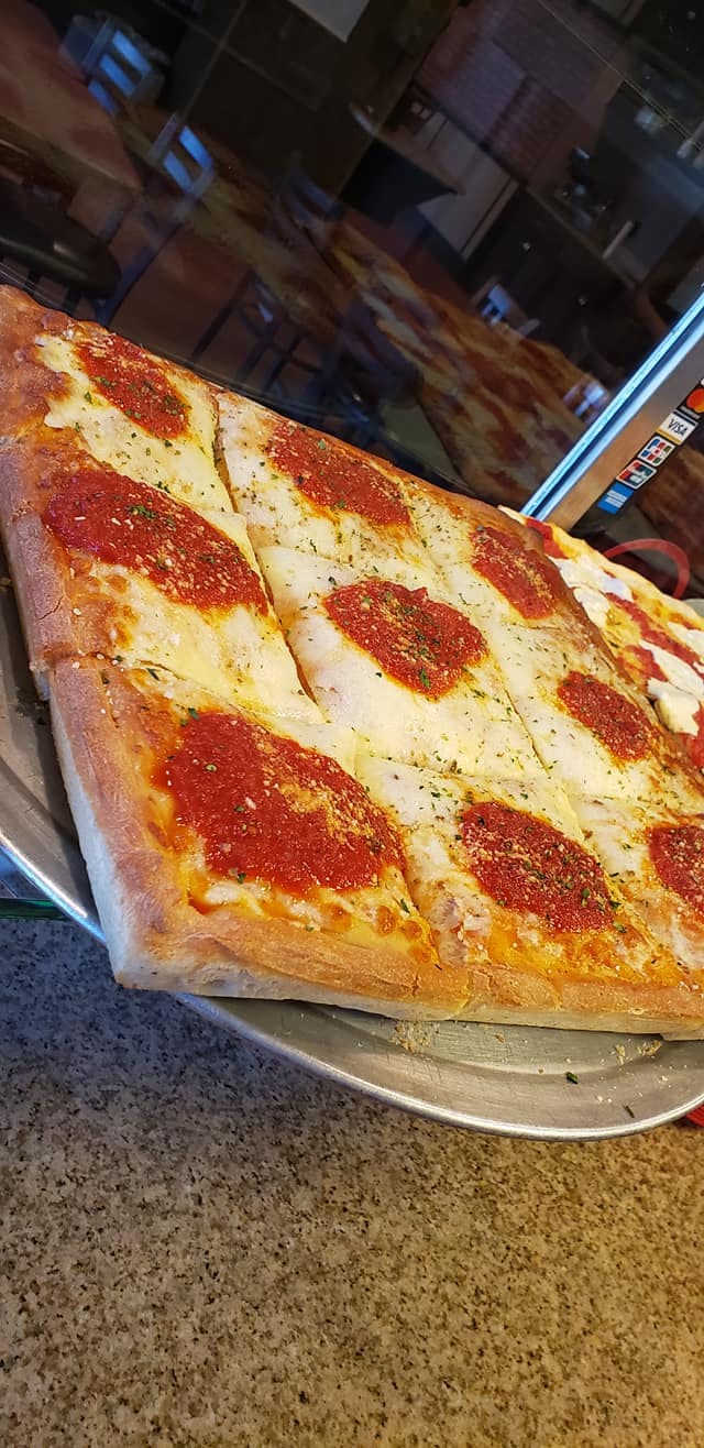 Order Sicilian Pizza - Large food online from Pizza Village Tomato Pie store, Lahaska on bringmethat.com