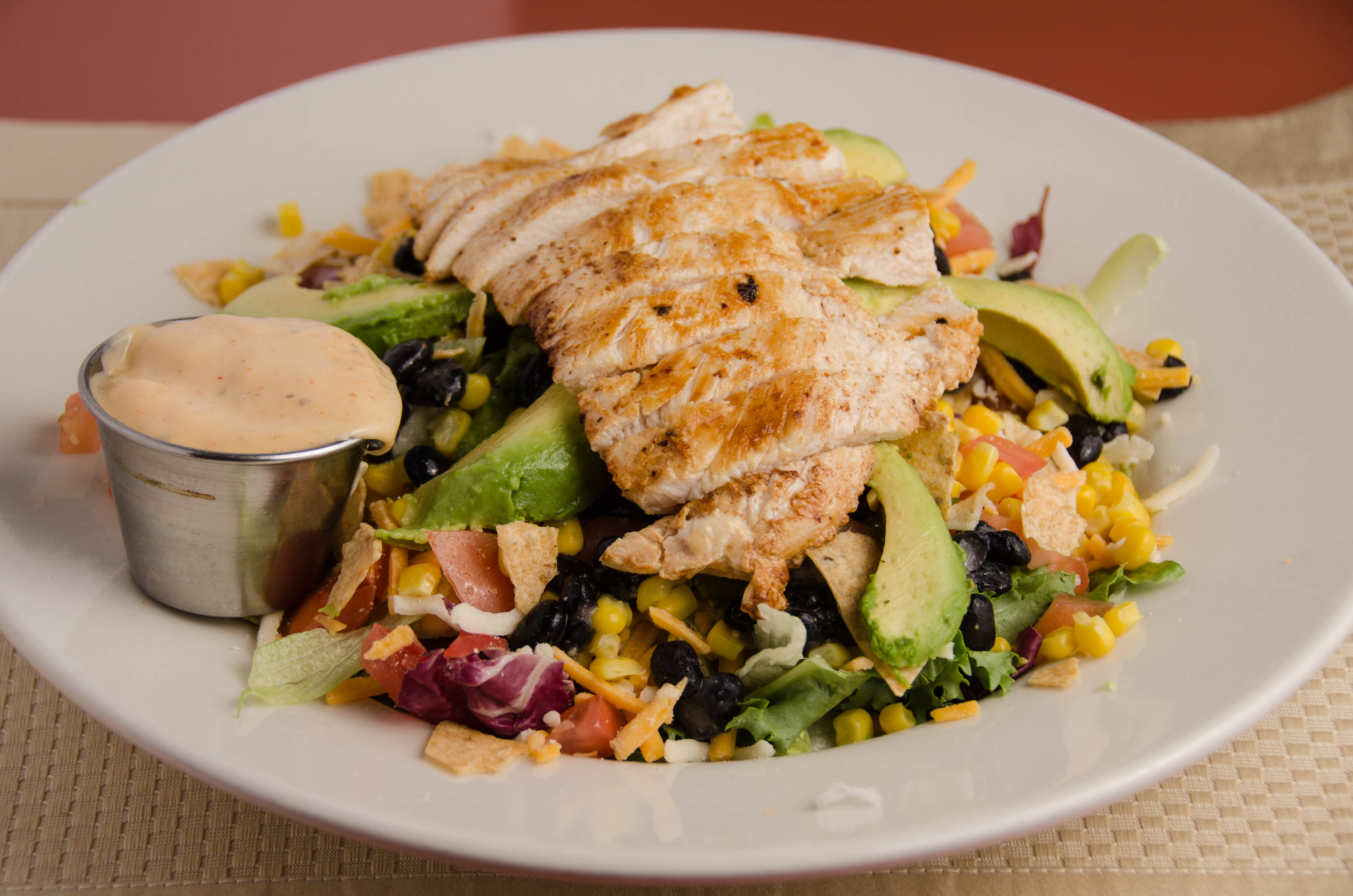 Order Southwest Chicken Salad food online from Lulu's Restaurant store, Van Nuys on bringmethat.com
