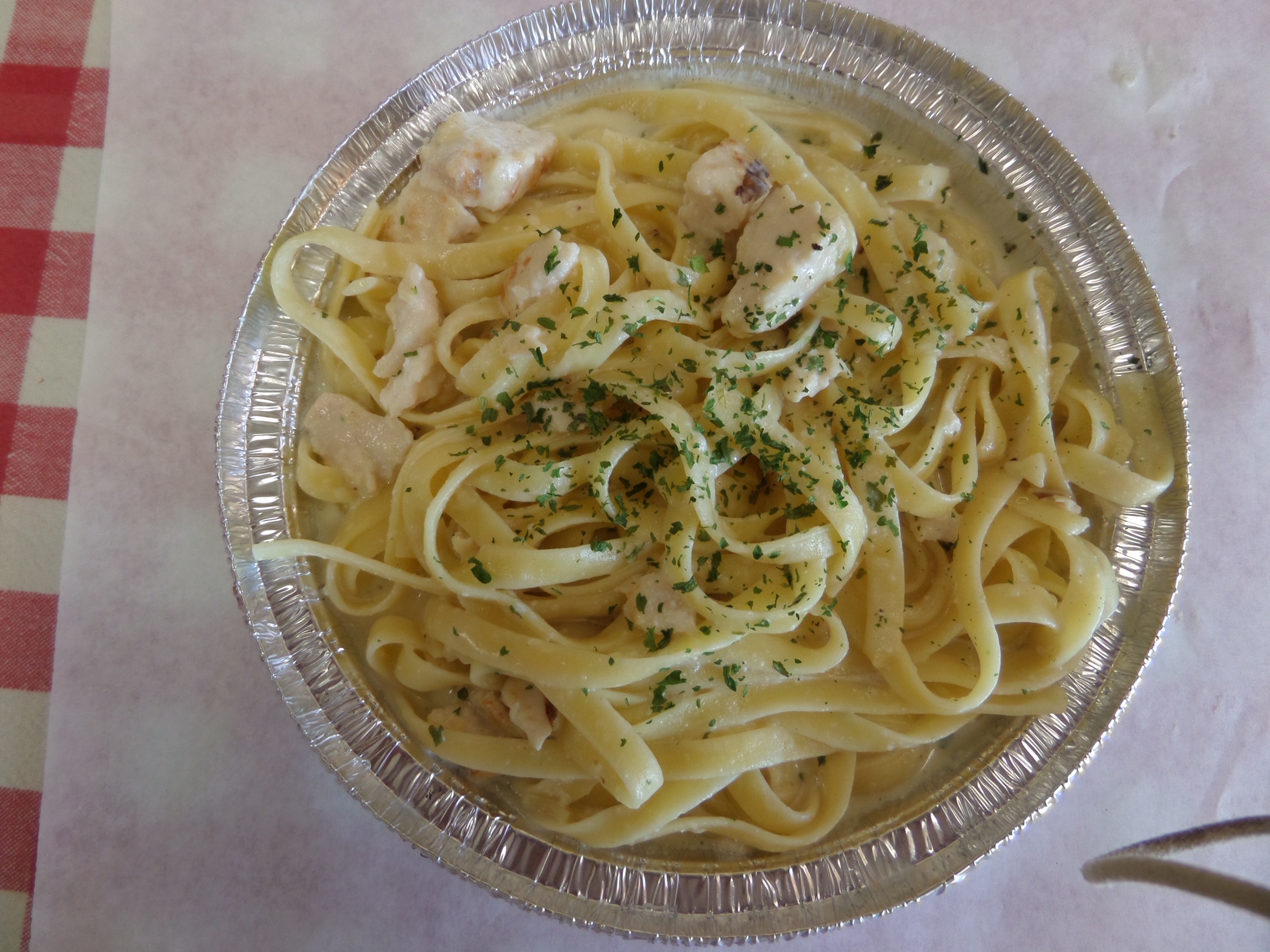 Order Fettuccine Alfredo food online from Guido's Pizza and Pasta store, Winnetka on bringmethat.com