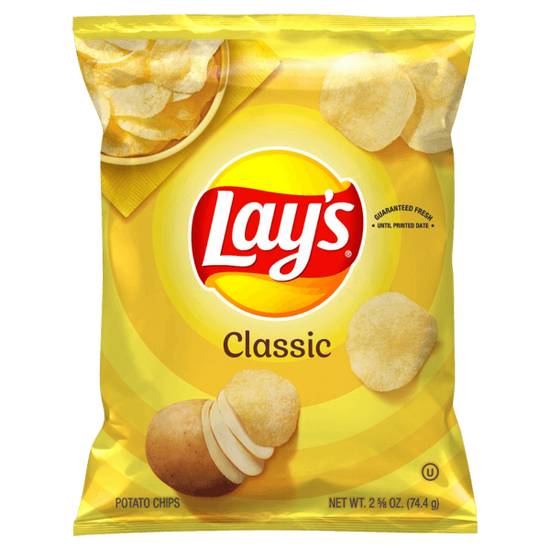 Order Lay's Classic 2.625oz food online from Caseys Carry Out Pizza store, Pontoon Beach on bringmethat.com