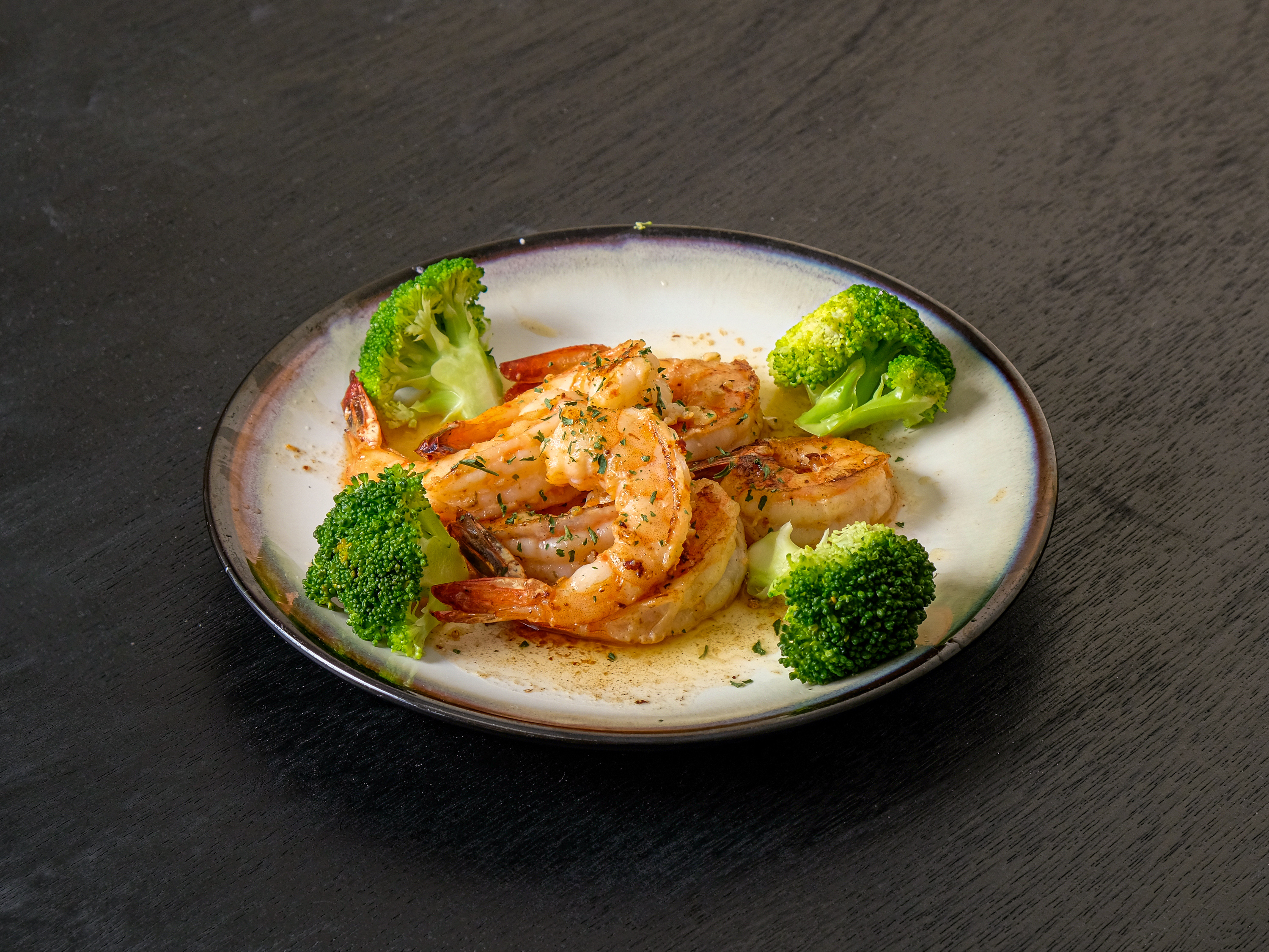 Order 4 oz. Grill Jumpo Scallops with Broccoli food online from Rock & Roll Crab House store, Newark on bringmethat.com