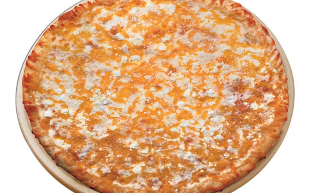 Order Quattro Cheese Pizza - Small 10" (6 Slices) food online from Vocelli Pizza store, Butler on bringmethat.com