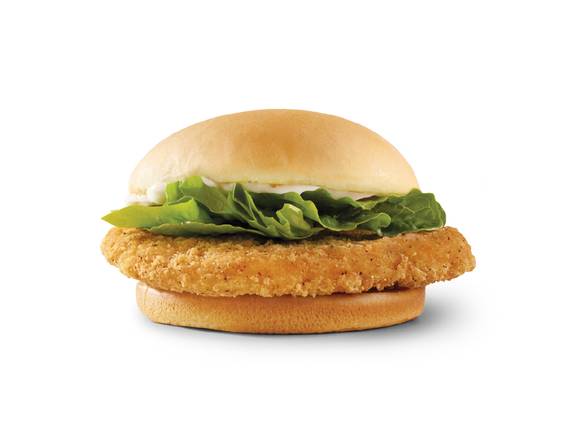 Order Crispy Chicken Sandwich food online from Wendy store, Plain City on bringmethat.com