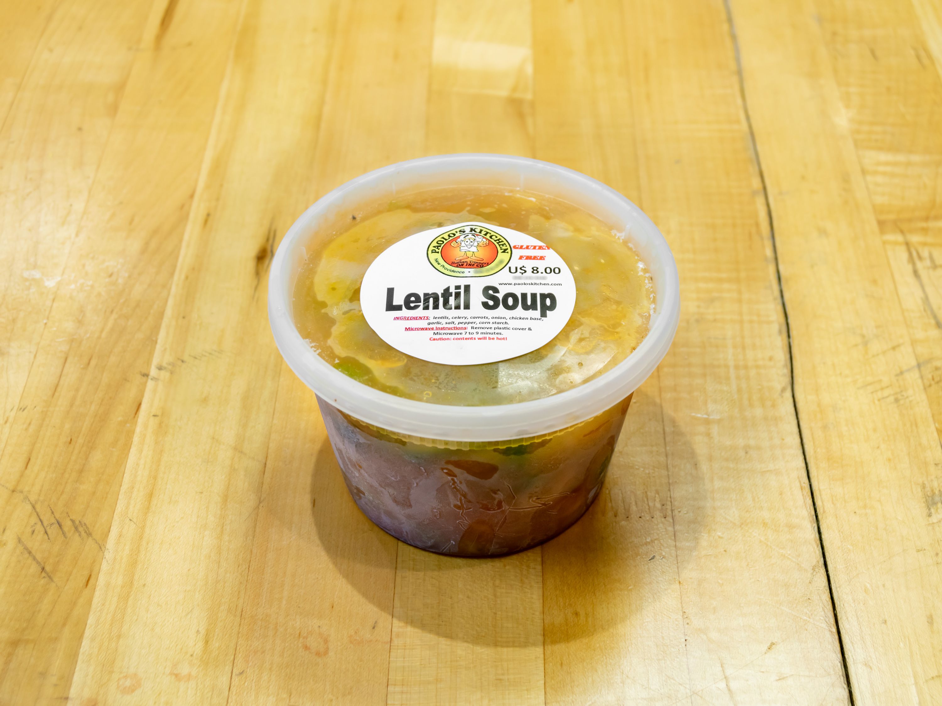 Order Lentil Soup food online from Paolo Kitchen store, New Providence on bringmethat.com