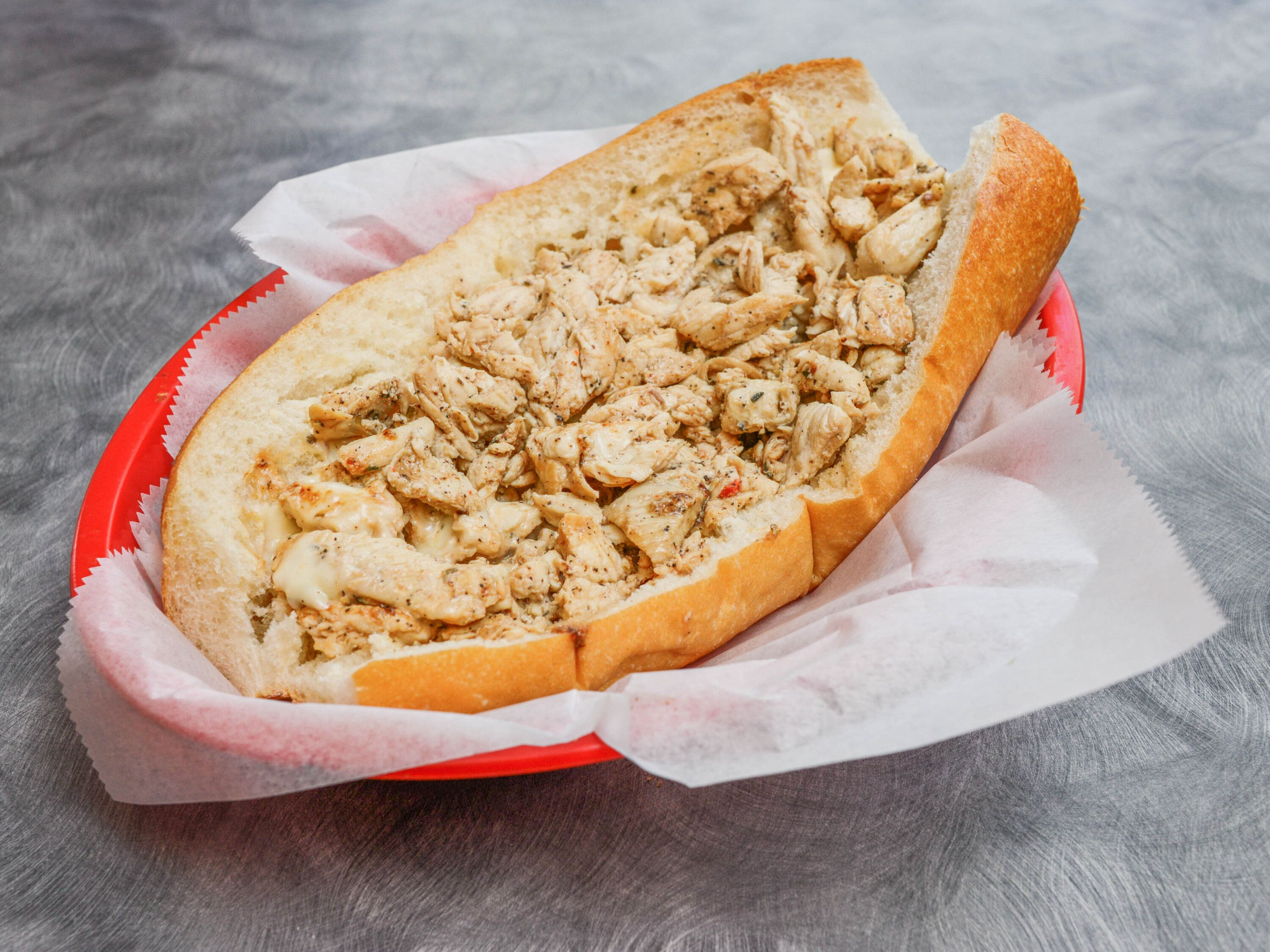 Order Chicken Cheese Steak food online from Abruzzi Pizza store, Brookhaven on bringmethat.com