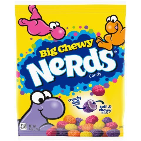 Order NERDS Big Chewy Candy 6oz Bag food online from 7-Eleven store, Loxahatchee on bringmethat.com