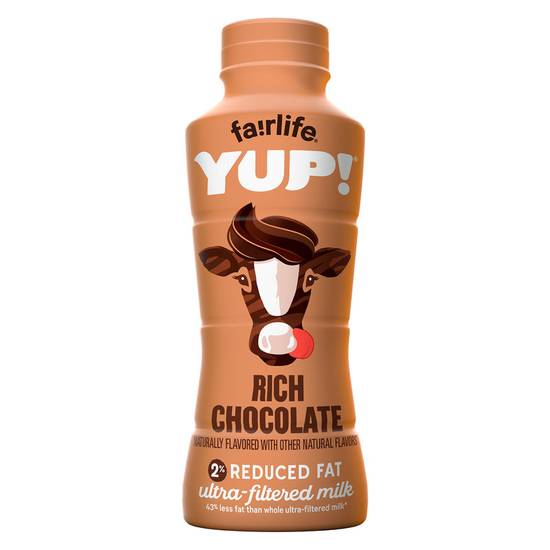Order Fairlife Yup! Rich Chocolate 2% Milk 14oz Btl food online from Everyday Needs by Gopuff store, Athens on bringmethat.com