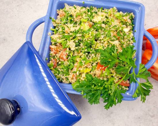 Order Tabouli Salad food online from Anoush Deli store, Vancouver on bringmethat.com