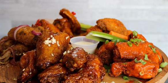 Order 6 Piece Wings food online from Chick N Fish store, Sunnyvale on bringmethat.com