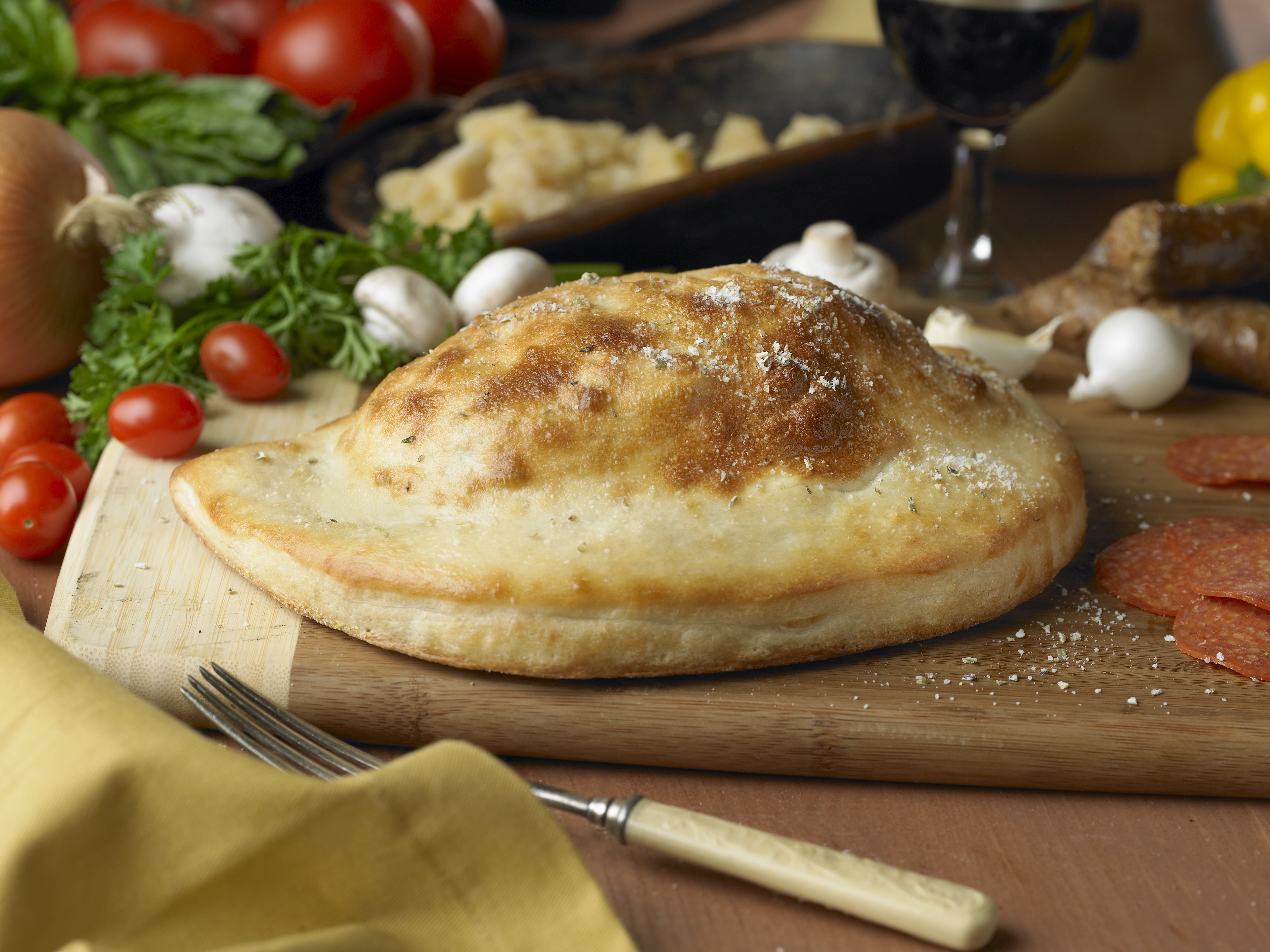 Order Build Your Own Calzone food online from Johnny New York Style Pizza store, Stockbridge on bringmethat.com
