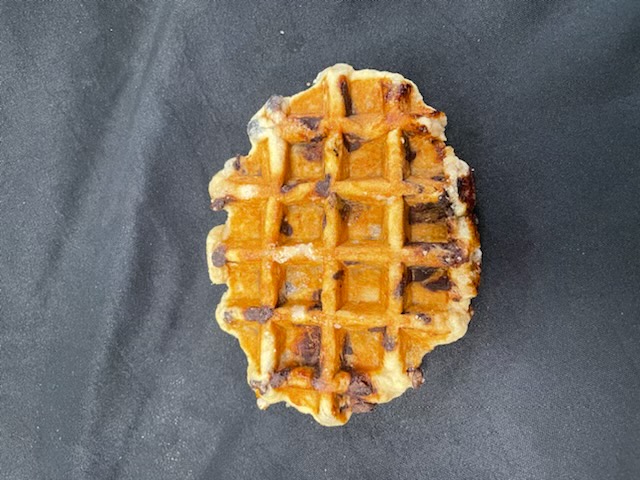 Order Premium Belgian Waffle with Pearl Sugar food online from Ghosted Concepts store, Haymarket on bringmethat.com