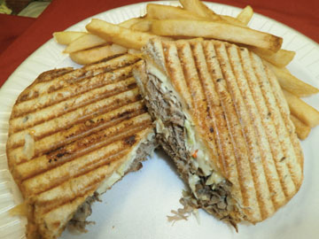 Order Black Russian Panini food online from Tharsy Grill store, Baltimore on bringmethat.com