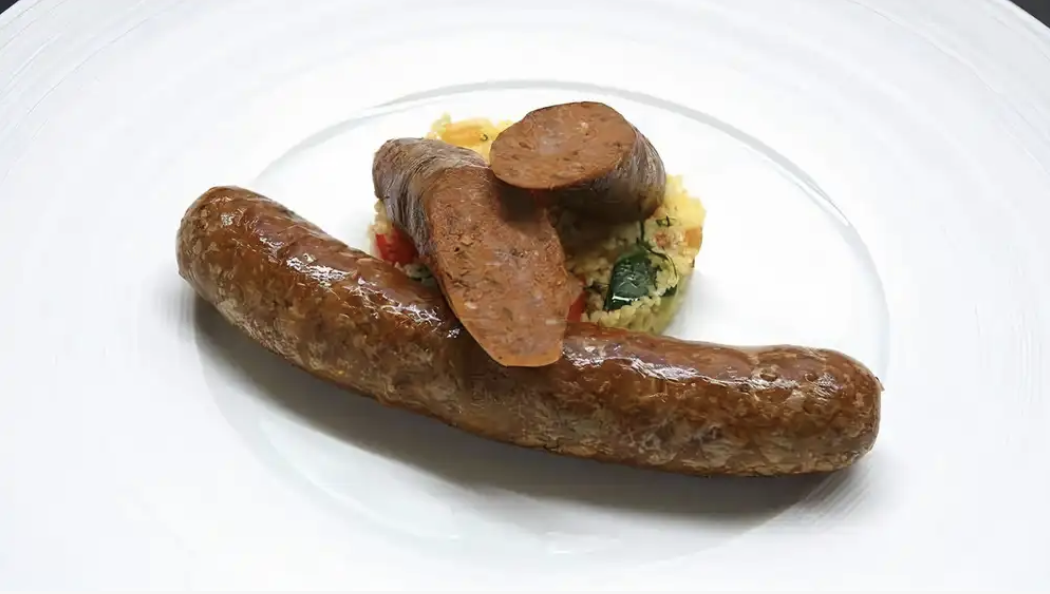 Order Side of Merguez Sausage food online from Mimi's Hummus store, Brooklyn on bringmethat.com