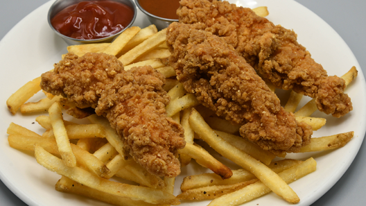 Order Chicken Fingers + Fries food online from Mitchell's Steakhouse store, Columbus on bringmethat.com