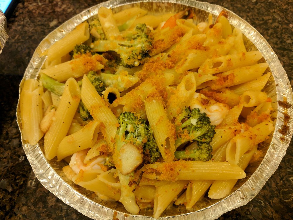 Order Penne Oreganate food online from Toskana Pizzeria Restaurant store, Roslyn Heights on bringmethat.com