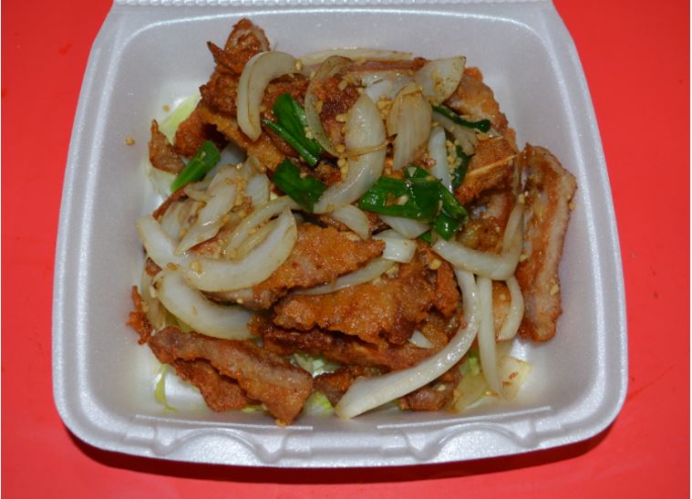 Order P7. Fried Crispy Pork Chop food online from Canton Express store, Plano on bringmethat.com