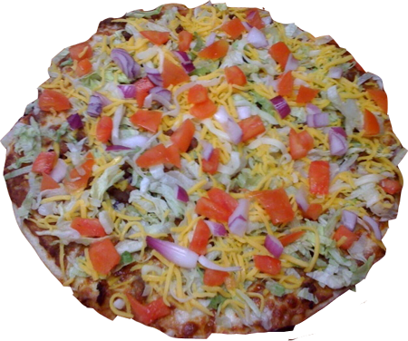 Order Veggie D'lite Pizza (Small - 9") food online from Pizza Plus store, Kingsport on bringmethat.com