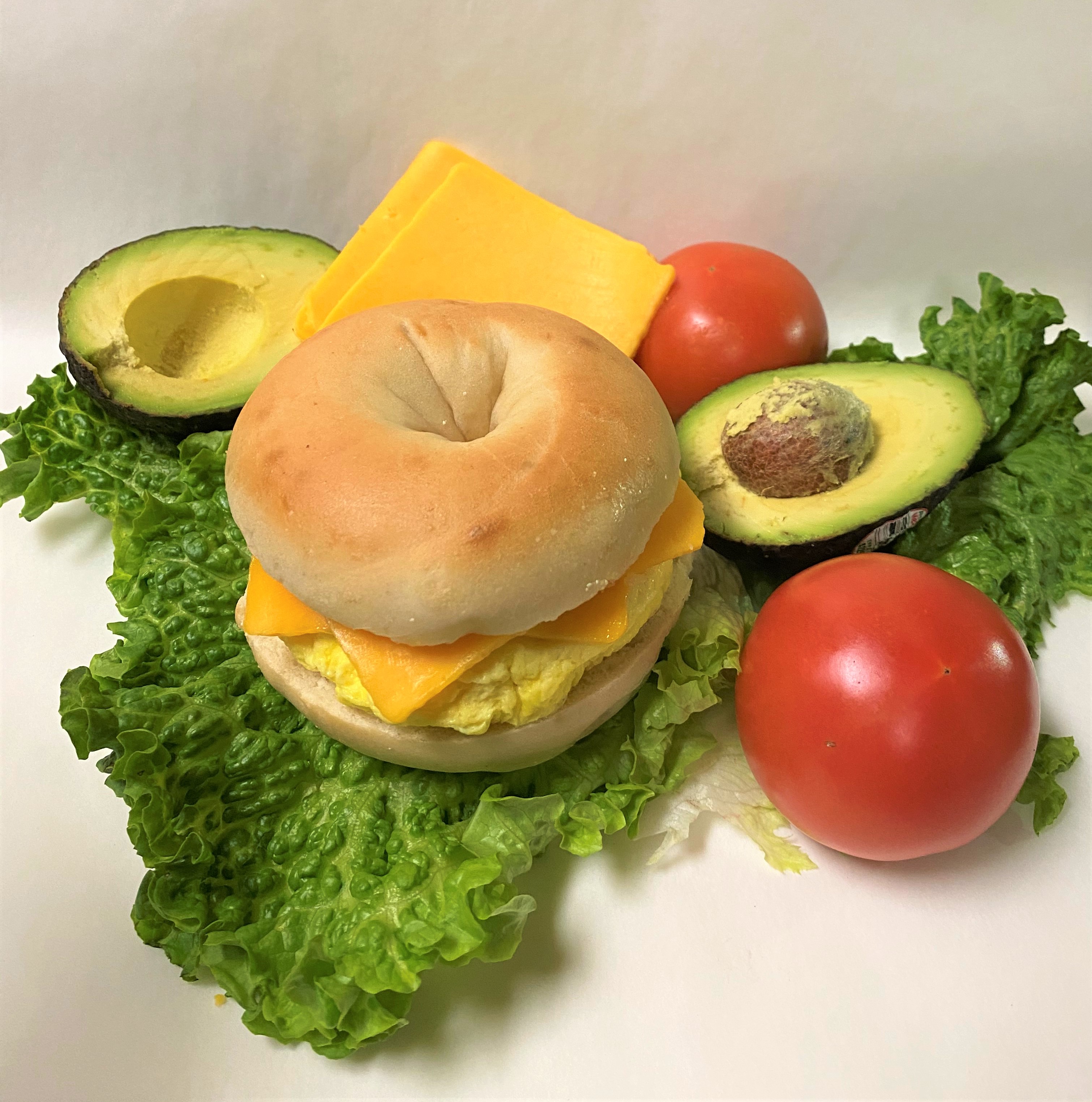 Order Egg & Cheddar Cheese Omelet food online from The Bagel Bakery store, Salinas on bringmethat.com
