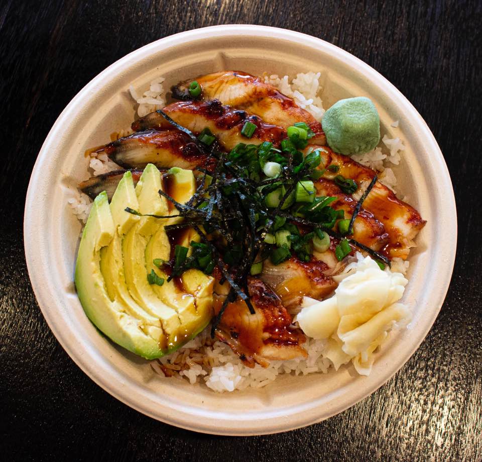 Order Unagi Bowl food online from Poke Tiki store, Costa Mesa on bringmethat.com