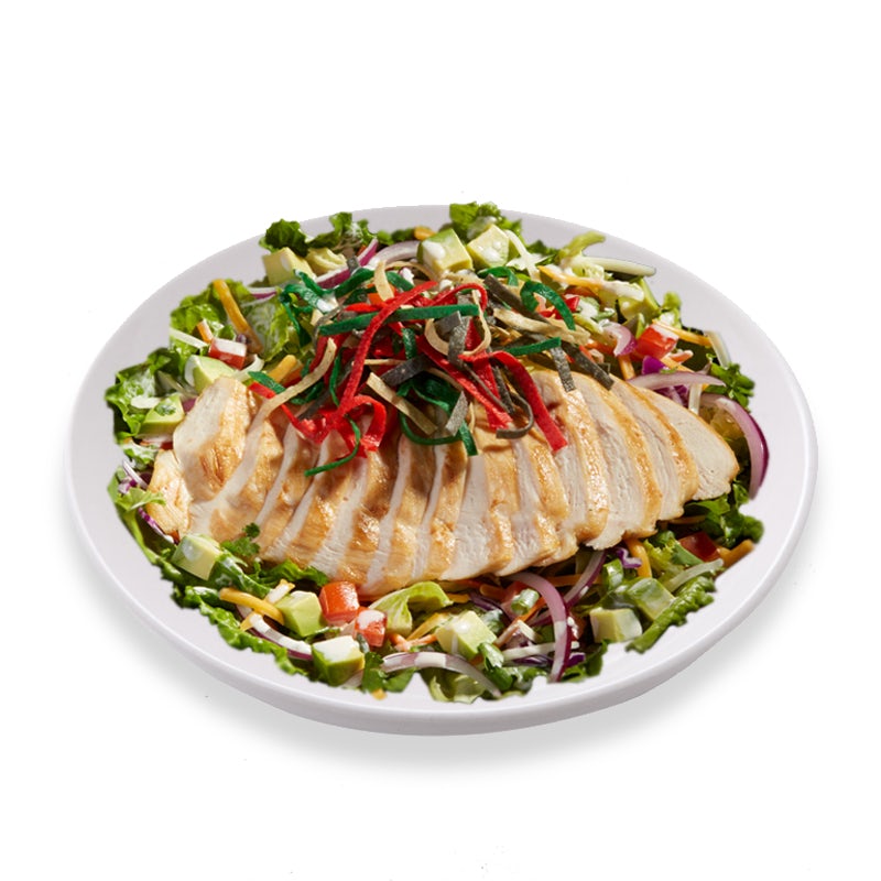 Order Grilled Chicken Fiesta Salad food online from Norms store, Riverside on bringmethat.com