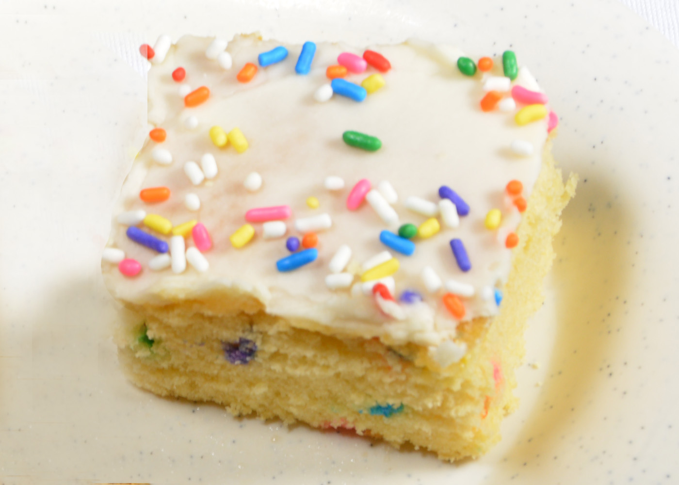 Order Incredifetti Cake Squares food online from John Incredible Pizza store, Bakersfield on bringmethat.com