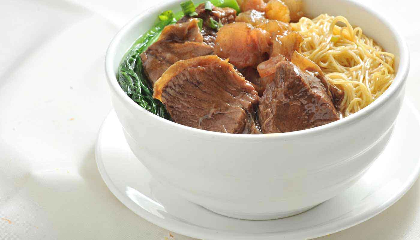 Order D1. Beef Stew Noodle Soup (牛腩湯麵) food online from Happy Harbor Cuisine store, Alhambra on bringmethat.com