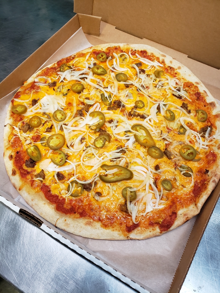 Order Jalapeño Cheddar food online from Nut House Pizza store, Silver Spring on bringmethat.com